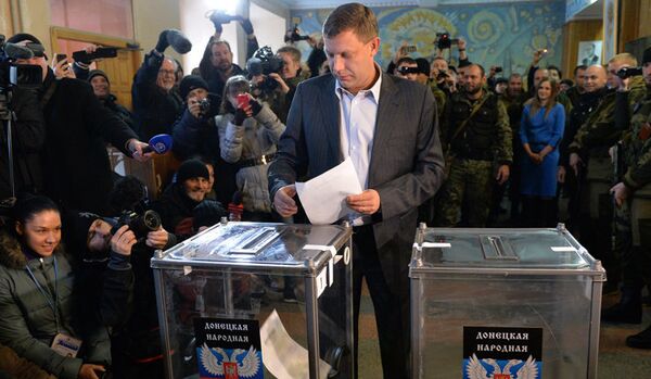 Donetsk : le Premier ministre Zakhartchenko remporte les élections - Sputnik Afrique