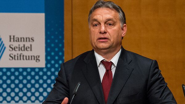 Le Premier ministre Victor Orban. La Hongrie.  - Sputnik Afrique
