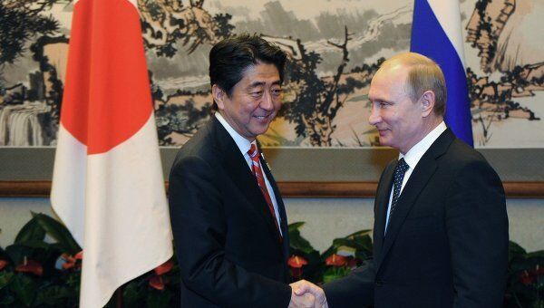 Poutine a discuté avec Abe des perspectives de sa visite au Japon - Sputnik Afrique