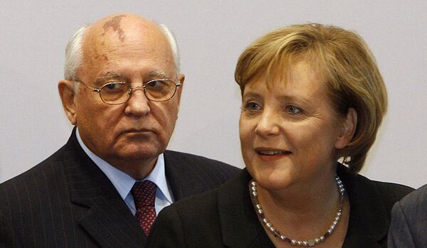 Angela Merkel s’est entretenue avec Mikhaïl Gorbatchev - Sputnik Afrique