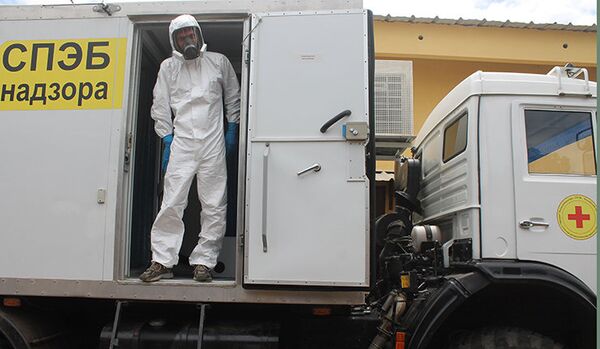 Ebola : Poutine ordonne d’envoyer en Guinée un hôpital spécial russe - Sputnik Afrique