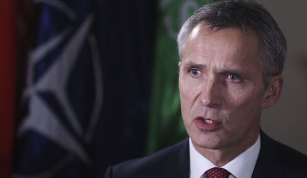 Le secrétaire général de l'OTAN parle de la nécessité de sanctions économiques antirusses - Sputnik Afrique