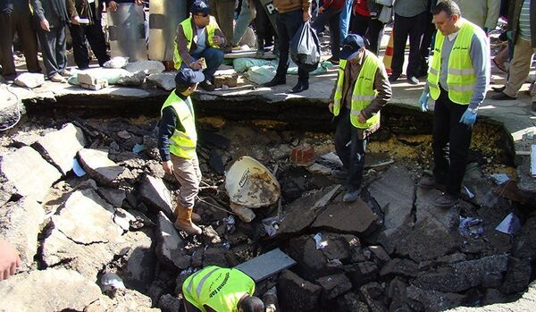 Nouvelle explosion d'une bombe près d'une gare en Egypte - Sputnik Afrique