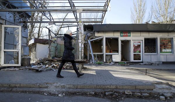 Donetsk : des incendies s’étaient déclenchés à la suite des bombardements - Sputnik Afrique