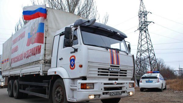 La Russie prépare un nouveau convoi humanitaire pour l'est de l'Ukraine - Sputnik Afrique