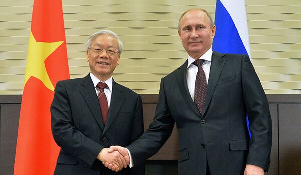 Les négociations sur une zone de libre-échange avec le Vietnam entrées dans leur phase finale (Poutine) - Sputnik Afrique