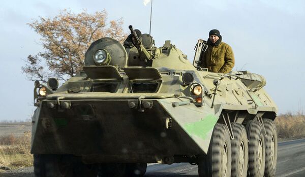 Donetsk envisage le retrait du matériel lourd - Sputnik Afrique