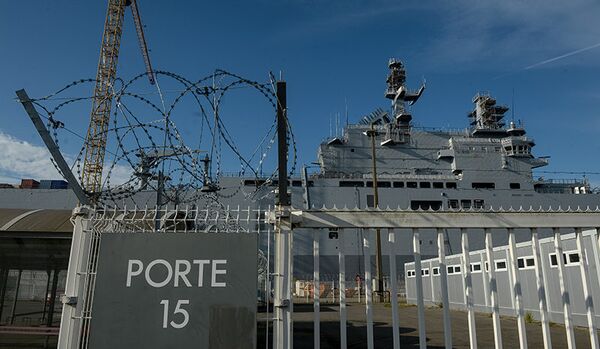 Les équipages russes des Mistral resteront à Saint-Nazaire jusqu'à la livraison des bâtiments à la Russie - Sputnik Afrique