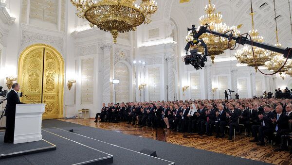 Le message annuel du président Vladimir Poutine à l'Assemblée fédérale - Sputnik Afrique