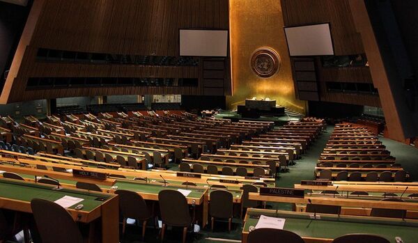L'Assemblée générale de l'ONU adopte la résolution de Russie sur le non-déploiement d'armes dans l'espace - Sputnik Afrique