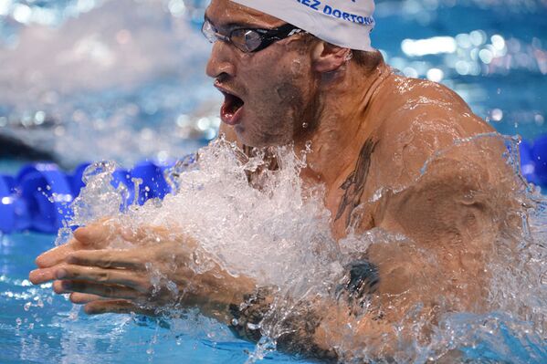 Giacomo Perez Dortona (France) sur le 100 mètres brasse. - Sputnik Afrique