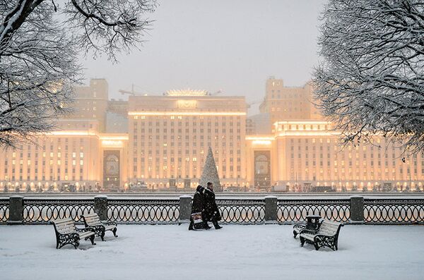 Moscou sous la neige - Sputnik Afrique