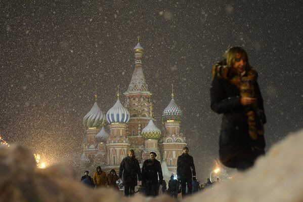 Moscou sous la neige - Sputnik Afrique