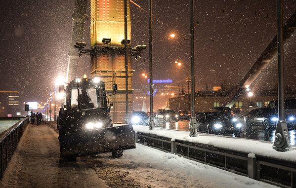 Moscou sous la neige - Sputnik Afrique