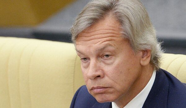 Pouchkov qualifie d’absurde un appel des États-Unis de refuser les transactions avec la Russie - Sputnik Afrique
