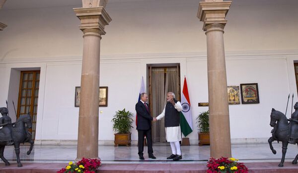 La visite de Poutine en Inde : un tournant dans les relations bilatérales - Sputnik Afrique