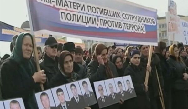 Grozny : une manifestation contre le terrorisme organisé - Sputnik Afrique