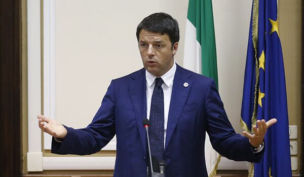Il n'y a pas besoin de nouvelles sanctions contre la Russie (Renzi) - Sputnik Afrique