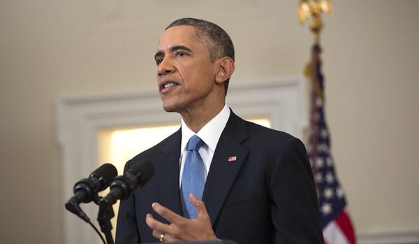 Obama a imposé un blocus économique de la Crimée - Sputnik Afrique
