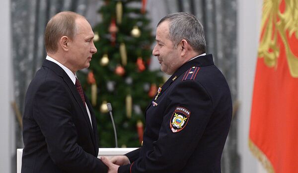Poutine a remis des décorations d'Etat au Kremlin - Sputnik Afrique