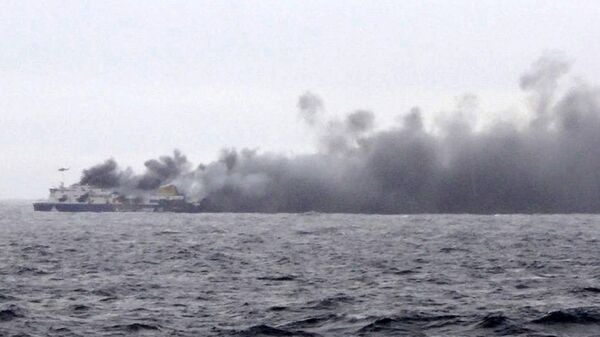 Incendie sur un ferry italien au large de la Grèce, évacuation en cours - Sputnik Afrique