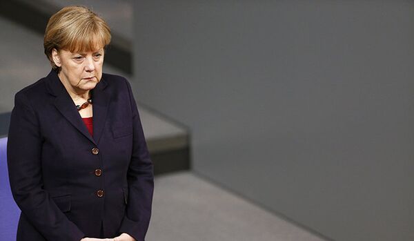Merkel s'immisce dans les législatives grecques et suscite la controverse - Sputnik Afrique