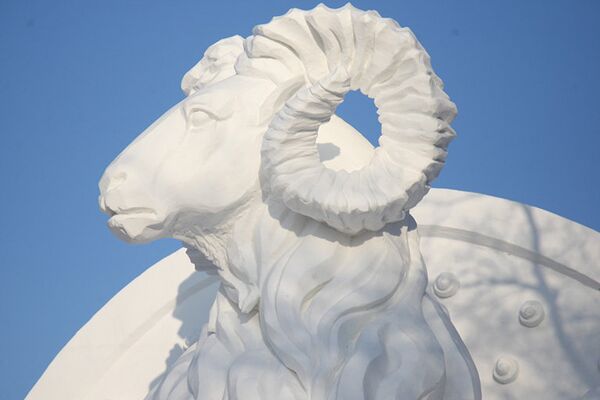 Harbin, la ville aux sculptures de neige - Sputnik Afrique