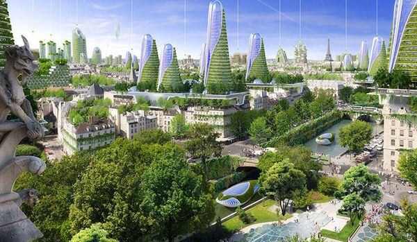 Vision futuriste de Paris à l'horizon 2050 - Sputnik Afrique