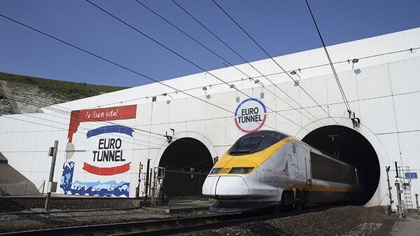 Reprise du trafic dans le tunnel sous la Manche (Eurotunnel) - Sputnik Afrique