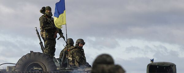 Des militaires ukrainiens (image d'illustration) - Sputnik Afrique