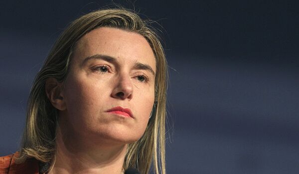 Mogherini appelle à renforcer la pression sur la Russie - Sputnik Afrique