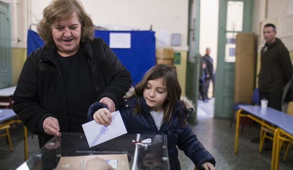 Les élections législatives ont commencé en Grèce - Sputnik Afrique