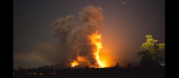 L’éruption d’un stratovolcan en Indonésie - Sputnik Afrique