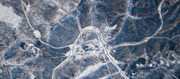 Le cosmodrome Vostotchny vu depuis l'ISS - Sputnik Afrique