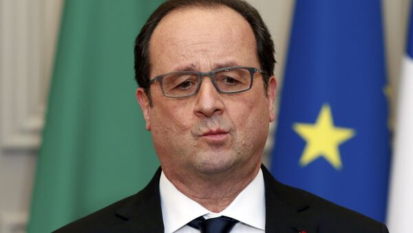 Le président français Francois Hollande - Sputnik Afrique