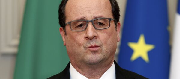 Le président français Francois Hollande Le président français Francois Hollande - Sputnik Afrique