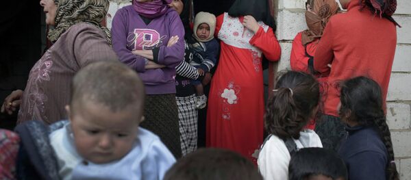 Syrian refugees in Lebanon's Bekaa Valley - Sputnik Afrique