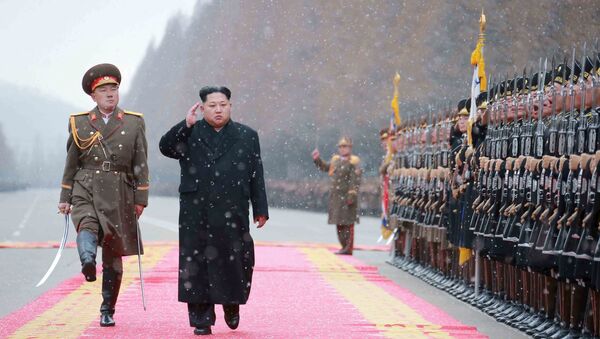 Le dirigeant nord-coréen Kim Jong - Sputnik Afrique