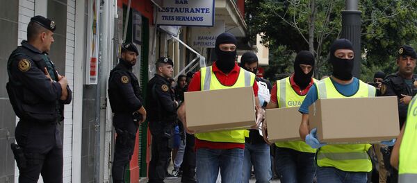 La police espagnole - Sputnik Afrique