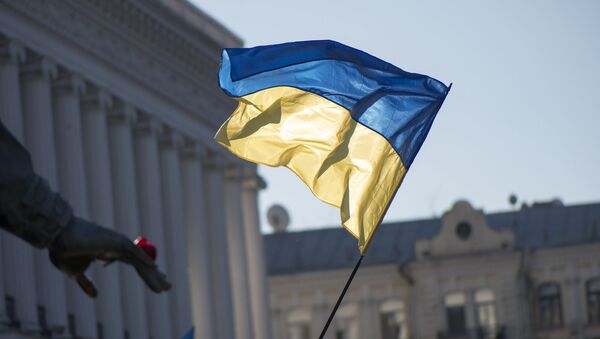 le drapeau de l'Ukraine - Sputnik Afrique