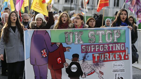 Une manifestation pro-kurde à Londres (archives) - Sputnik Afrique