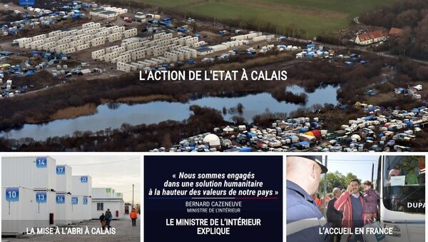 Jungle de Calais: l'Etat lance un site internet pour vendre son action - Sputnik Afrique