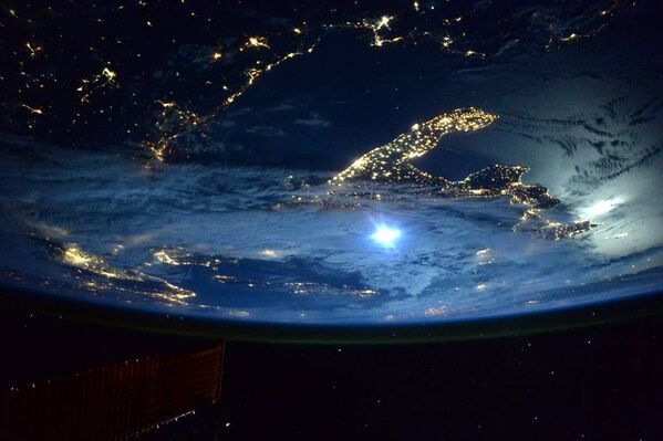 Les vues incroyables depuis le bord de la Station spatiale internationale - Sputnik Afrique