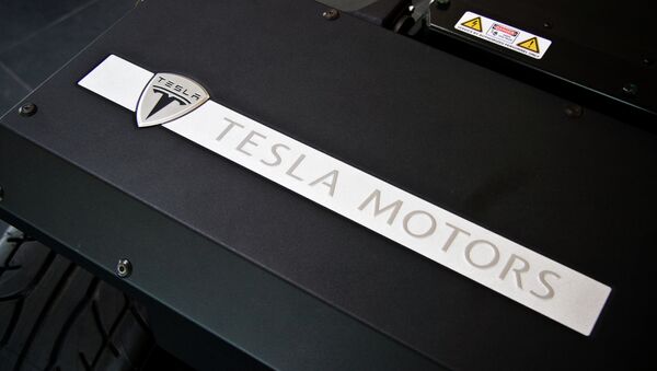 Tesla Motors Battery - Sputnik Afrique
