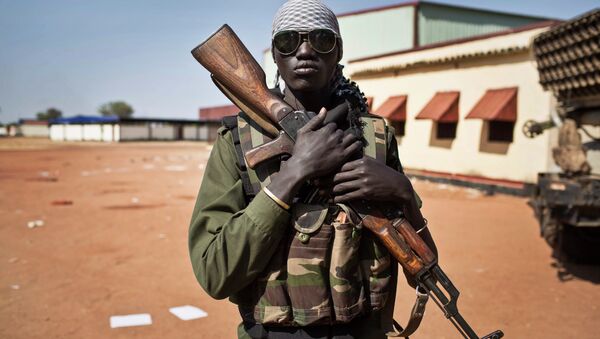 Un soldat sud-soudanais - Sputnik Afrique