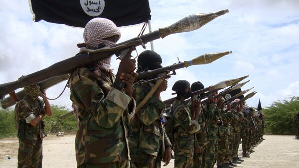 Combattants du groupe islamiste Al-Shabbaab - Sputnik Afrique