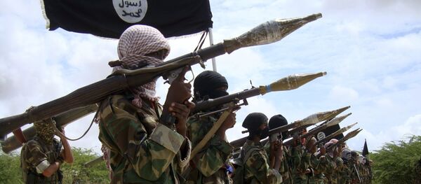 Combattants du groupe islamiste Al-Shabbaab - Sputnik Afrique