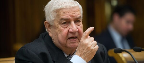 Le ministre syrien des Affaires étrangères Walid Mouallem Le ministre syrien des Affaires étrangères Walid Mouallem - Sputnik Afrique