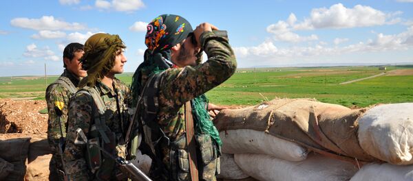 Combattants des YPG en Syrie - Sputnik Afrique