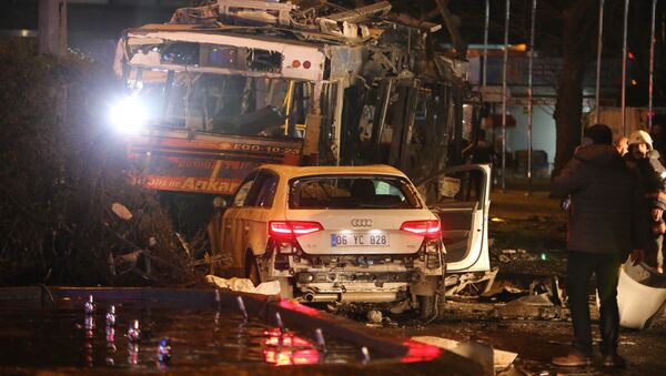 Explosion à Ankara, le 13 mars 2016 - Sputnik Afrique